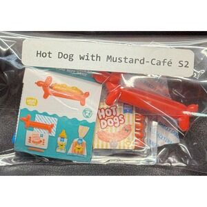 MGA Mini-Verse *Make It Mini Cafe Series 2* Hot Dog With Mustard READ